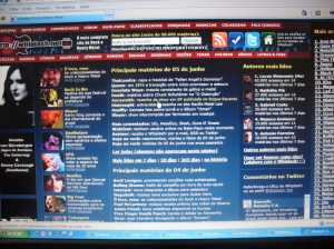 Resenha entre as principais notícias do dia no Whiplash!; clique para ampliar