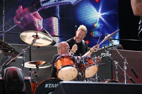 Metallica no Rock in Rio - Lars e James - Foto: Divulgação/Metallica