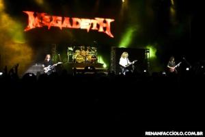 Megadeth em SP - Foto: Renan Facciolo, gentilmente cedida ao Roque Reverso