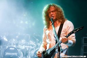 Megadeth em SP - Dave Mustaine - Foto: Renan Facciolo, gentilmente cedida ao Roque Reverso