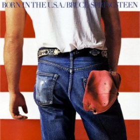 "Born in the USA" - Reprodução da capa