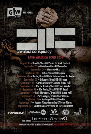 Cavalera Conspiracy - Cartaz de Divulgação