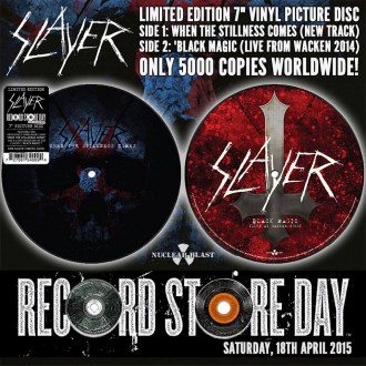 Slayer - Reprodução da Capa de Edição Limitada do novo single