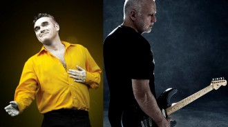 Morrissey e David Gilmour - Reprodução de Fotos de Divulgação