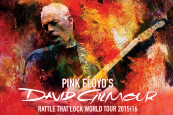 David Gilmour - Cartaz da turnê