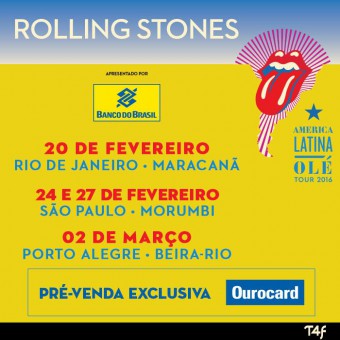 Rolling Stones Cartaz Brasil