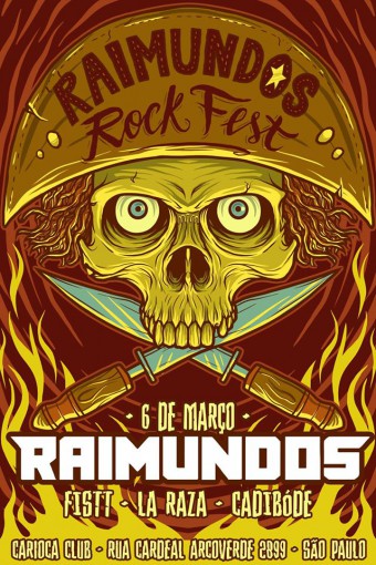 Raimundos Rock Fest - Cartaz de Divulgação