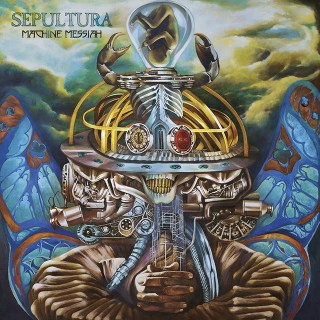 Sepultura - Reprodução da capa do álbum "Machine Messiah"