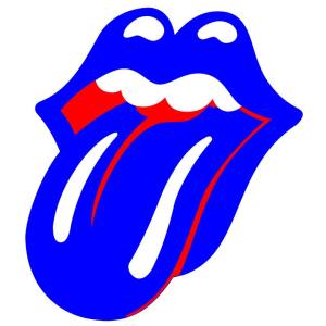 Logo dos Stones adaptado ao estilo da capa do novo álbum