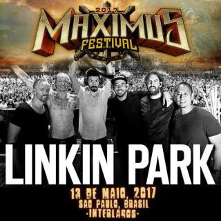 Linkin Park no Maximus Festival - Cartaz de Divulgação