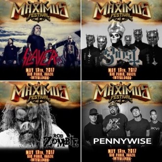 Maximus Festival 2017 - Montagem com atrações anunciadas