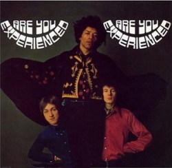 Capa de "Are You Experienced" na versão lançada no Reino Unido