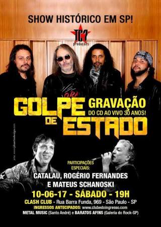 Golpe de Estado em SP - Cartaz de Divulgação