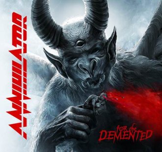 Annihilator - Reprodução da capa do disco "For The Demented" 