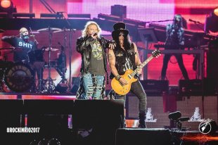 Guns N' Roses no Rock in Rio 2017 - Foto: Divulgação Rock in Rio/Facebook