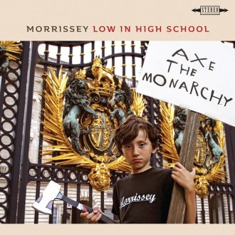 Morrissey - Reprodução da capa do disco "Low In High School"