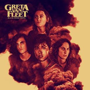 Greta Van Fleet - Reprodução da Capa do EP "Black Smoke Rising" Greta Van Fleet - Reprodução da Capa do EP "Black Smoke Rising"