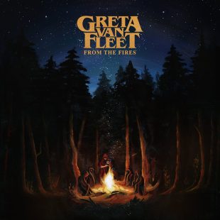 Greta Van Fleet - Reprodução da Capa do EP "From The Fires" Greta Van Fleet - Reprodução da Capa do EP "From The Fires"