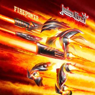  Judas Priest - Reprodução da capa do disco "Firepower"