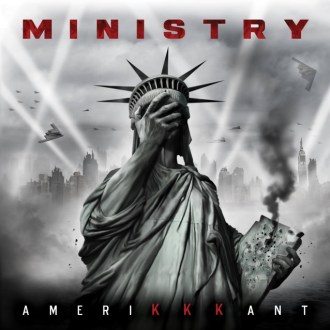 Ministry - Reprodução da capa do disco "AmeriKKKant"