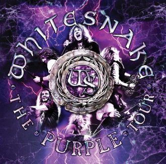 Whitesnake - Reprodução da capa do disco "The Purple Tour"