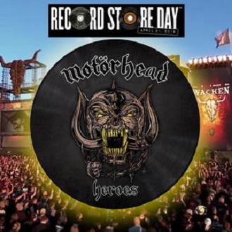 Motorhead - Reprodução do picture disc "Heroes"