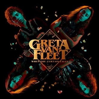 "When The Curtain Falls" - Reprodução da capa do single do Greta Van Fleet