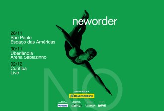 New Order no Brasil - Cartaz de Divulgação