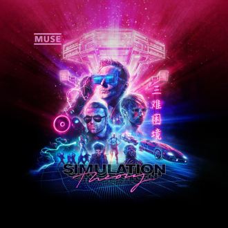 Muse - Reprodução da capa do disco "Simulation Theory"