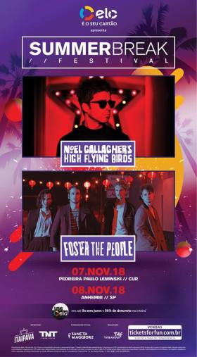Summer Break Festival - Cartaz de Divulgação