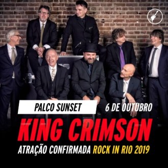 King Crimson - Foto: Divulgação Rock in Rio