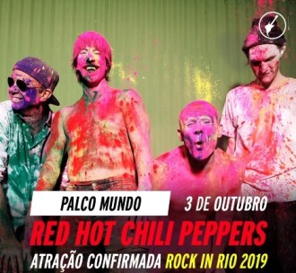 Red Hot - Foto: Reprodução de vídeo do Rock in Rio