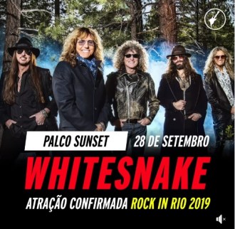 Whitesnake - Foto: Divulgação Rock in Rio