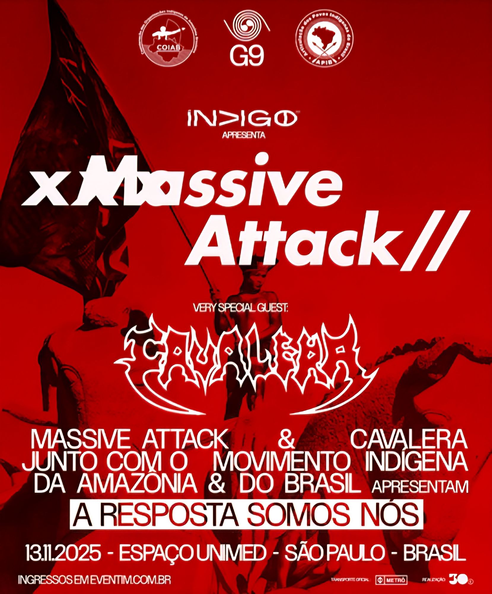 Irmãos Cavalera voltam a São Paulo em novembro para abertura de