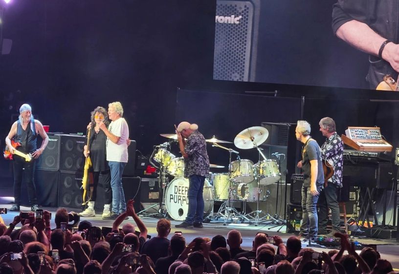 Ritchie Blackmore toca com o Deep Purple em show pela primeira vez em 33 anos